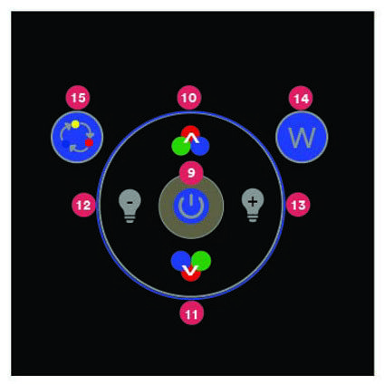 Air conditions controls
